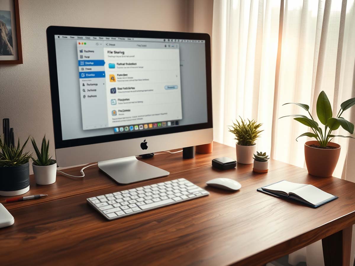 Setting Up File Sharing on Mac