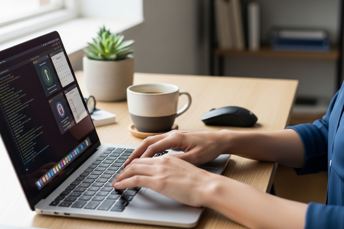 How Touch Typing Reduces Errors in Terminal and Productivity Apps on Mac